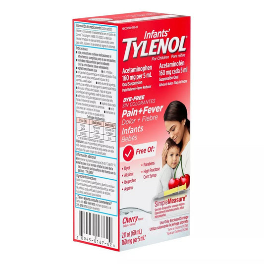 Infants' Tylenol® Acetaminophen Children's Pain Relief 05058059901