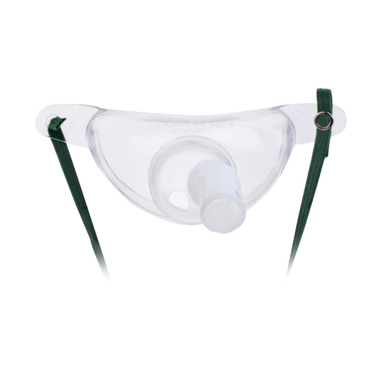 Tracheostomy Mask Collar Style Adult One Size Fits Most Adjustable Head Strap - HUD1075