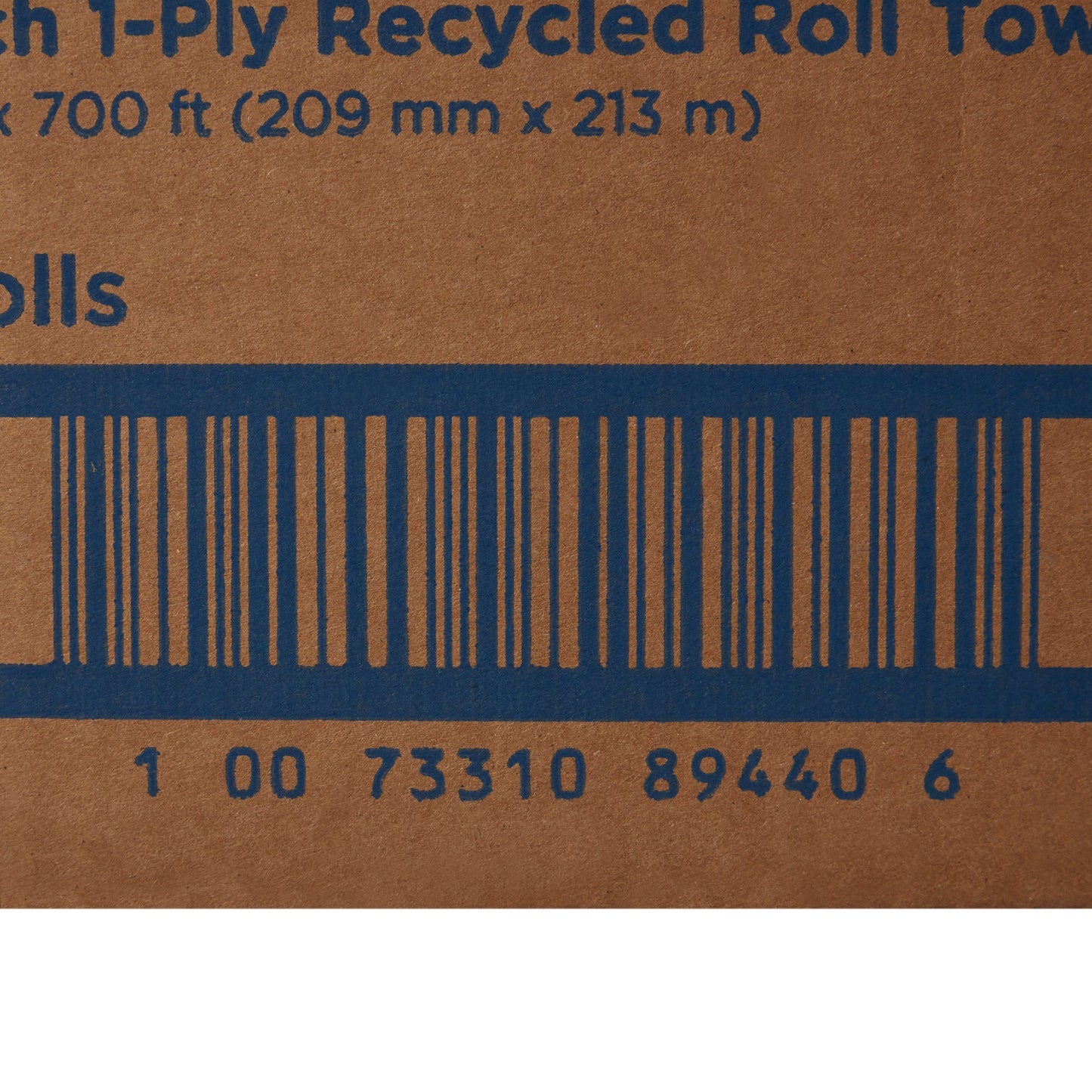 enMotion® Brown Paper Towel, 8-1/5 Inch x 700 Foot, 6 Rolls per Case 89440