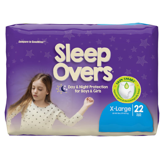 Cuties® Sleep Overs® Absorbent Underwear, Extra Large SLP05303
