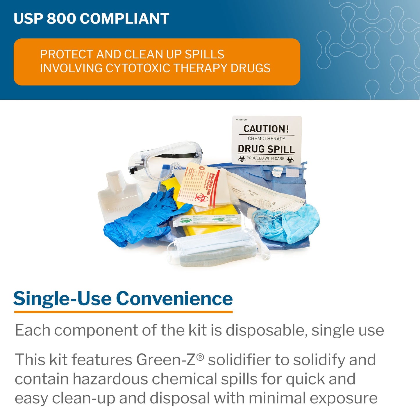 Chemotherapy Spill Kit McKesson 547-49725