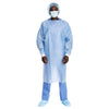 Protective Procedure Gown Halyard One Size Fits Most Blue NonSterile Not Rated Disposable - 69600