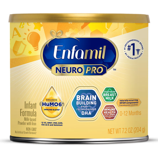 Infant Formula Enfamil NeuroPro™ Unflavored 7.2 oz. Can Powder Milk-Based 897229
