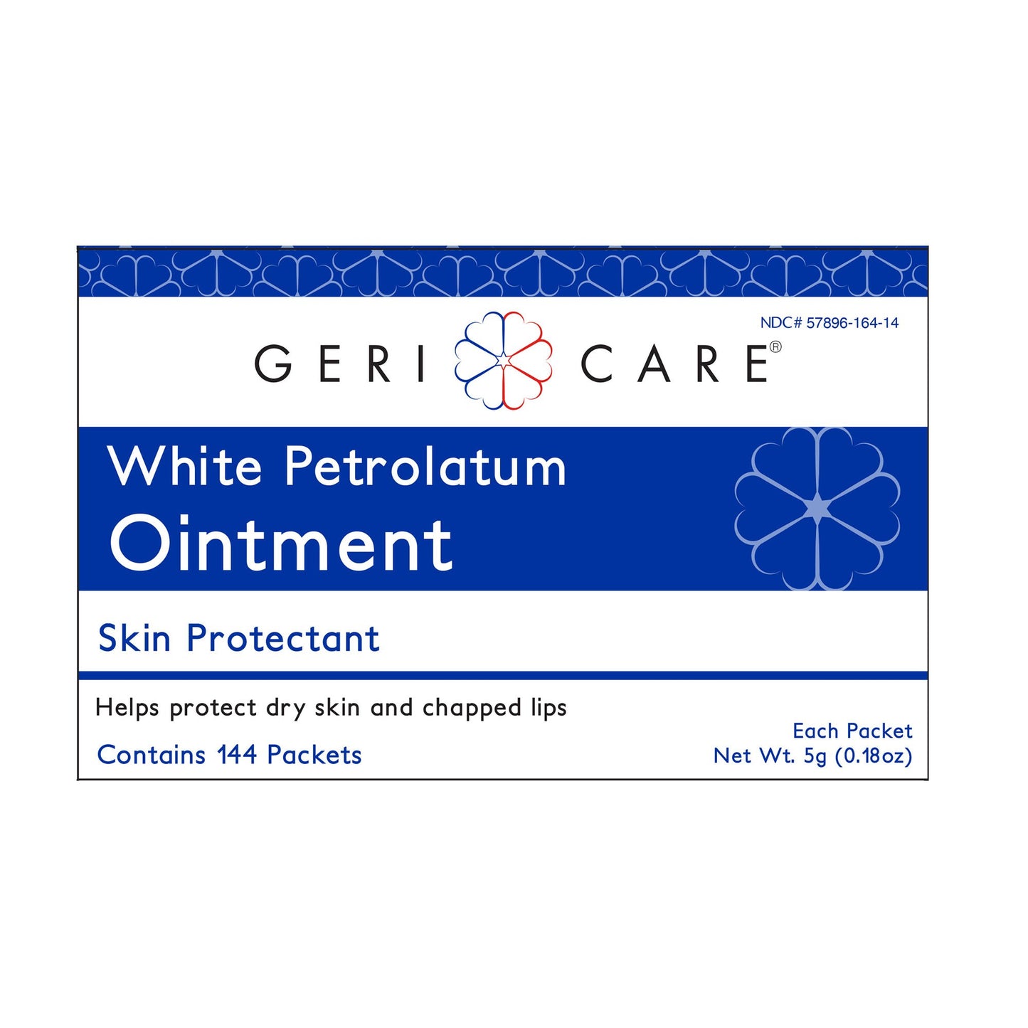 McKesson White Petrolatum Petroleum Jelly S164-14-GCP