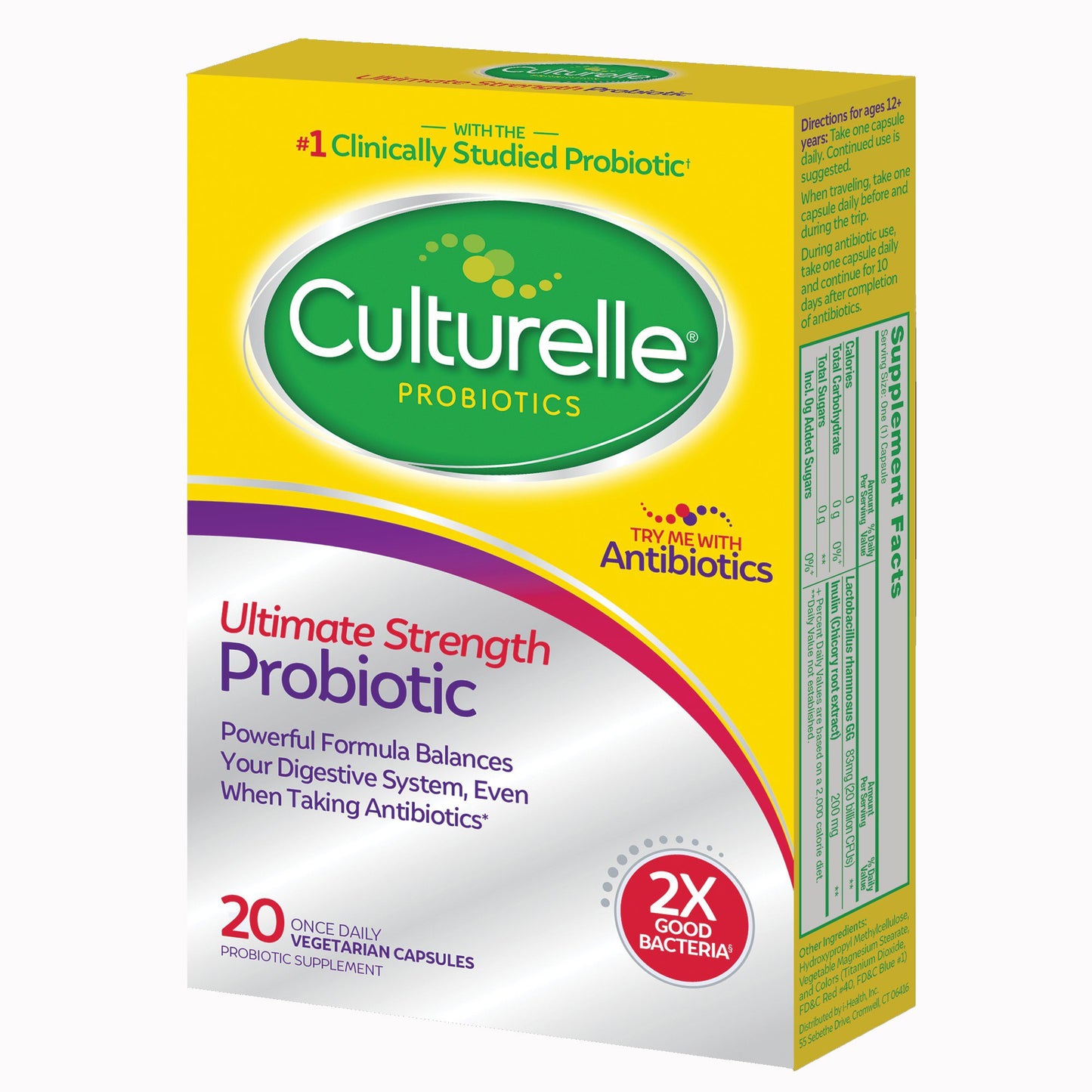 Culturelle® Ultimate Strength Probiotic Capsules 049100400358