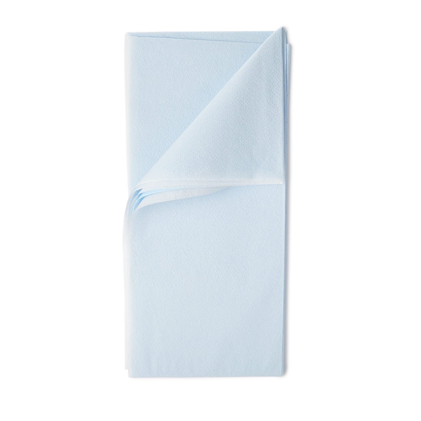 Graham Medical Blue / White Flat Stretcher Sheet, 40 x 90 Inch 52166