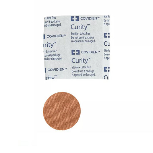 Curity™ Adhesive Spot Bandage, 7/8 Inch Round 44107