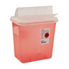 SharpSafety™ Multi-purpose Sharps Container, 2 Gallon, 12¾ x 7¼ x 10½ Inch 89651