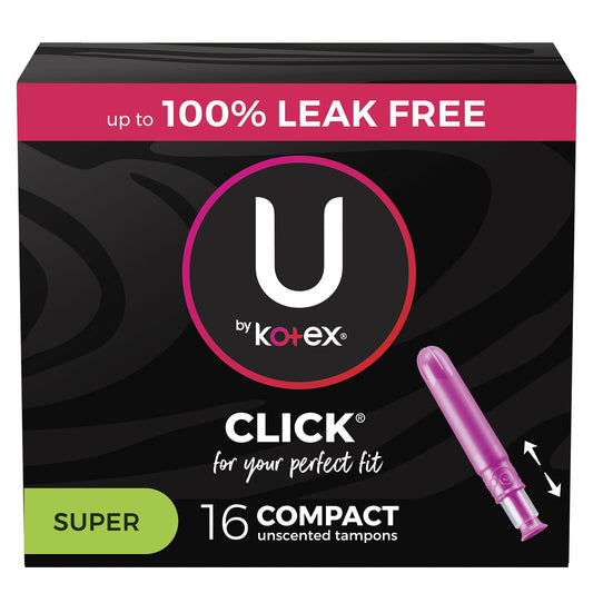 U By Kotex® Click® Compact Tampon 51581