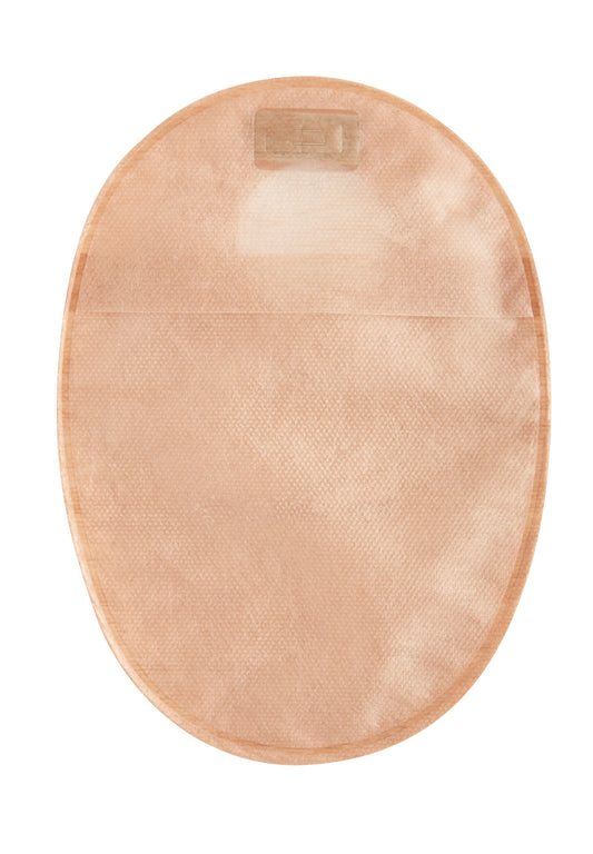 Ostomy Pouch Natura® + Two-Piece System 8 Inch Length Closed End - 421682