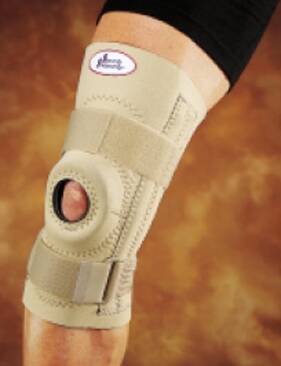Knee Support ProCare® 4X-Large Hook and Loop Strap Closure 33 to 35-1/2 Inch Thigh Circumference Left or Right Knee - 79-92859-11