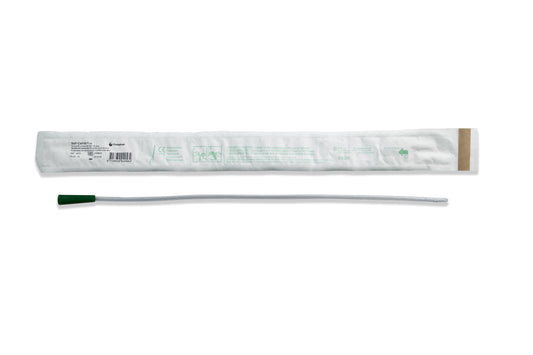 Urethral Catheter Self-Cath® Plus Straight Tip Hydrophilic Coated PVC 12 Fr. 16 Inch - 4412