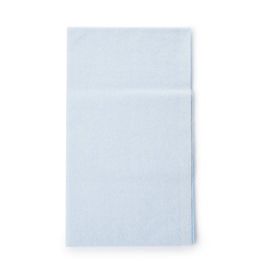 Stretcher Sheet McKesson Flat 40 W X 72 L Inch Blue 50% Cellulose Tissue / 50% Polyethylene Film Disposable - 18-925