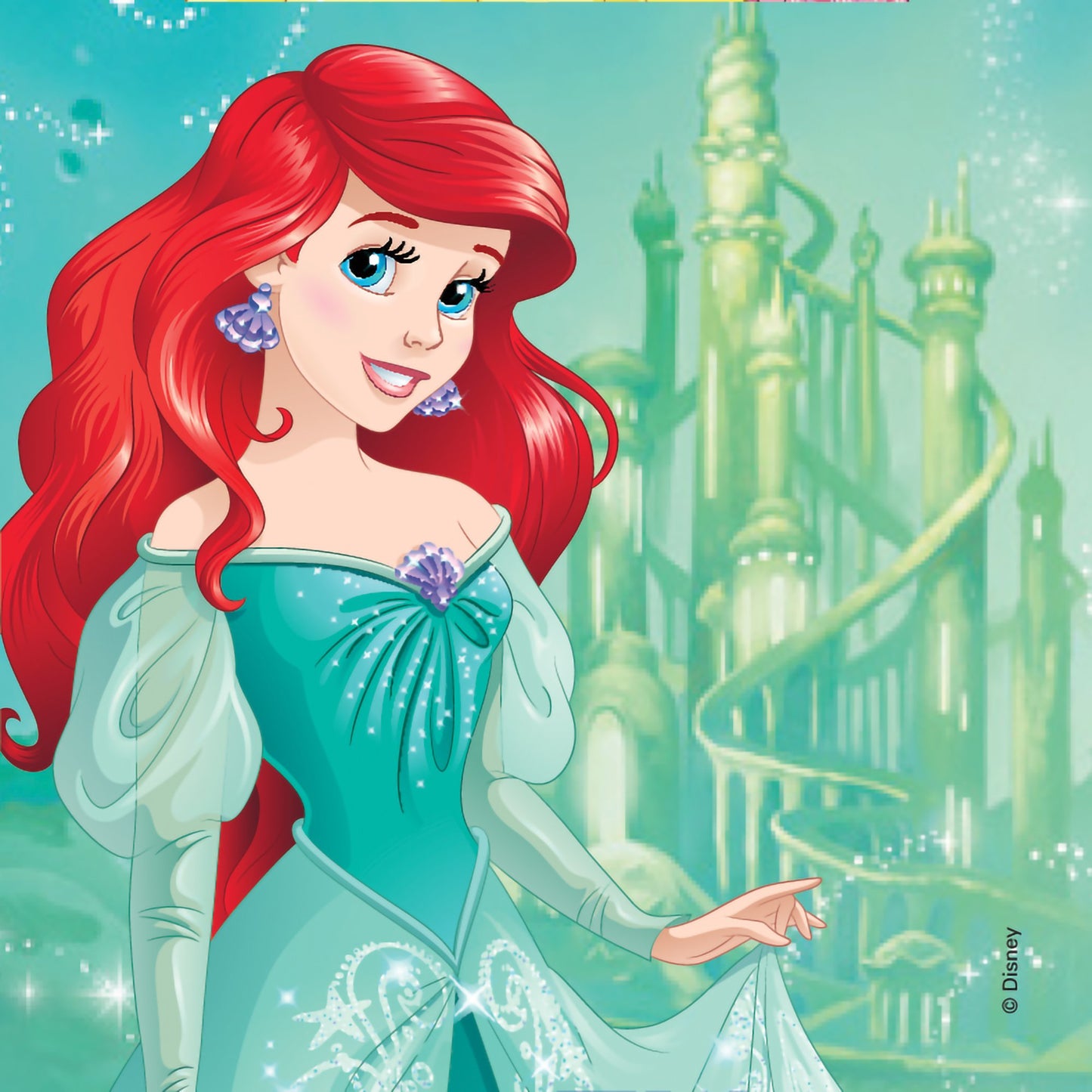 Medibadge® Disney® Princesses Castles Sticker 2138P
