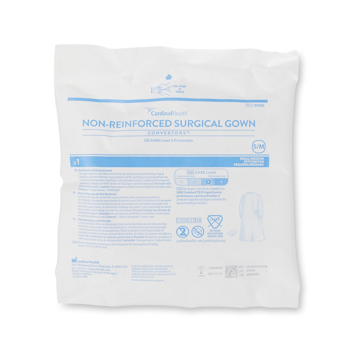Astound® Non-Reinforced Surgical Gown with Towel 9505