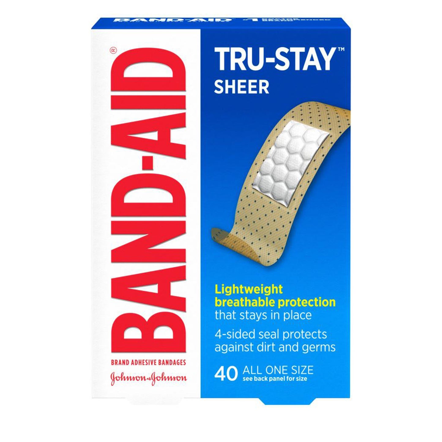 Band-Aid® Tru-Stay™ Adhesive Strip, 3/4 x 3 Inch 08137004666