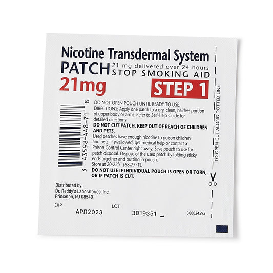 Stop Smoking Aid Habitrol® 21 mg Strength Transdermal Patch - 43598044874