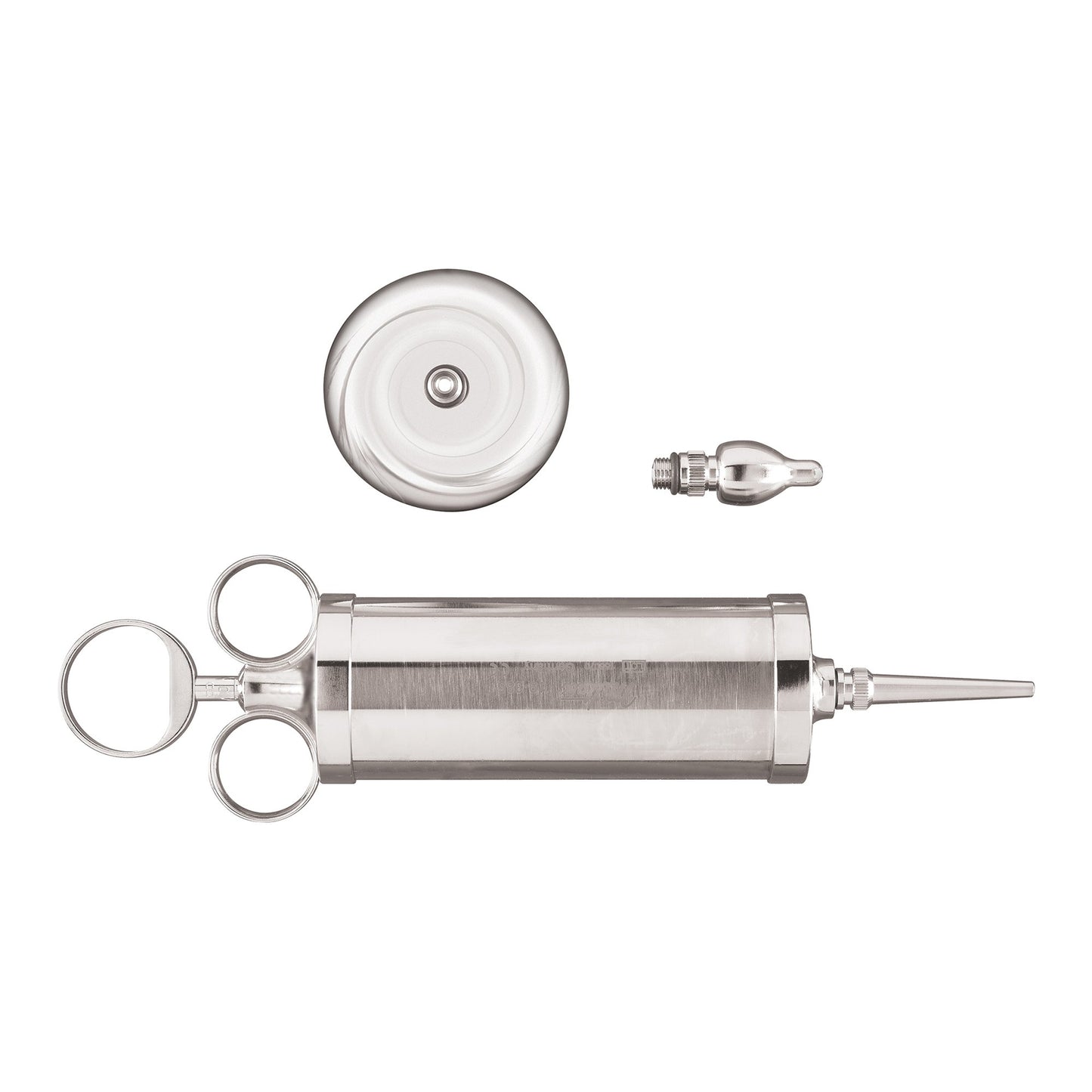 Ear Syringe with Shield McKesson Argent™ Three Ring Style Three Ring, Silver Barrel and Plunger OR Grade - 43-1-251