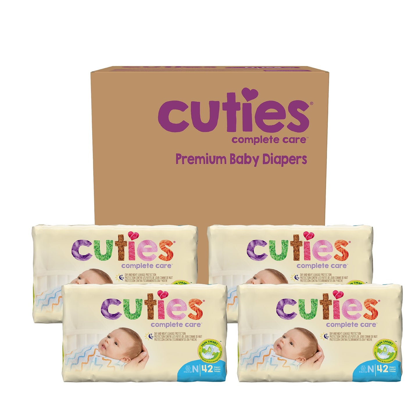 Cuties® Premium Diaper, Newborn CR0001