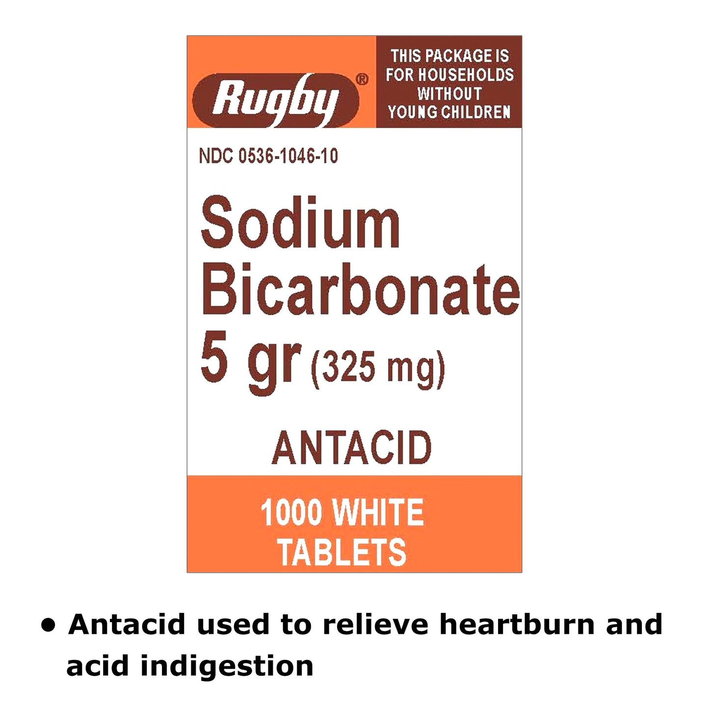 Major® Sodium Bicarbonate Antacid 00536104610