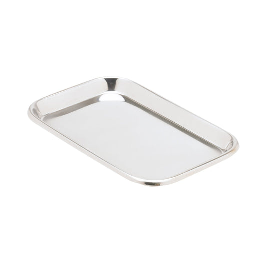Instrument Tray Miltex® Non Perforated Mayo Stainless Steel 23/32 X 6-1/2 X 10 Inch - 3-926
