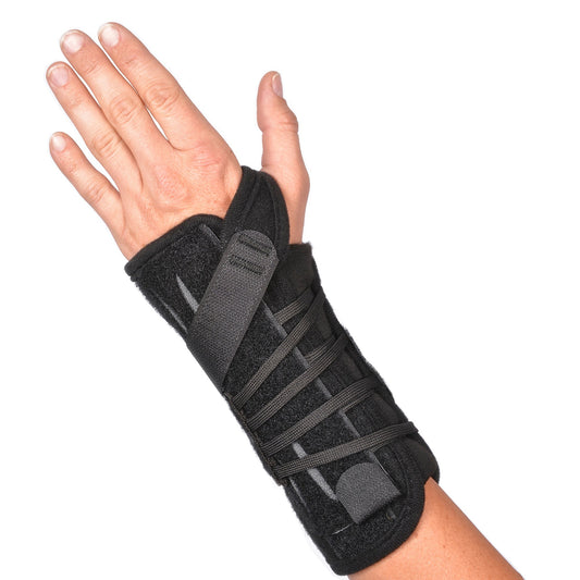 Wrist Brace Titan Wrist™ Aluminum / Nylon Left Hand Black Regular - 450-LT