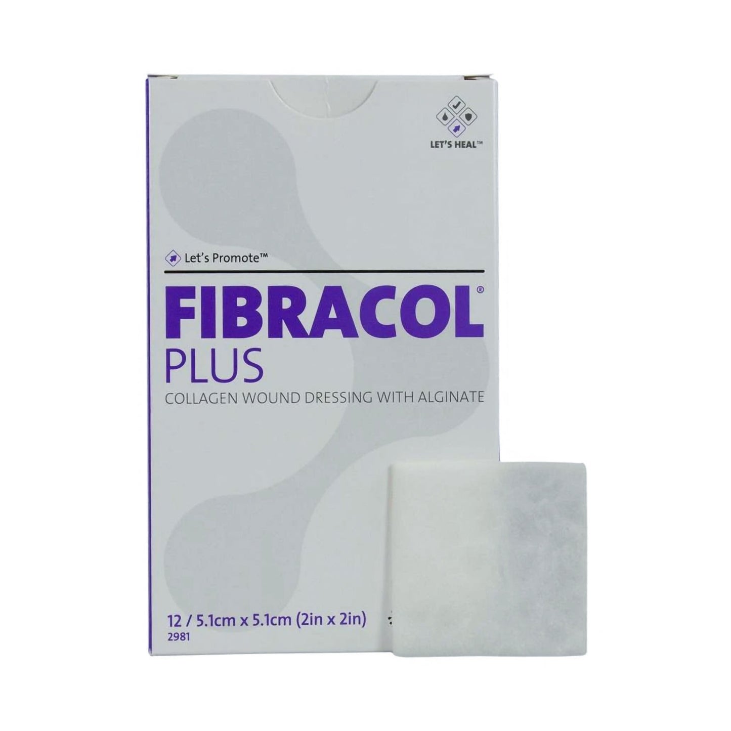 Systagenix Fibracol™ Plus Collagen/Alginate Dressing, 2 x 2 Inch 2981