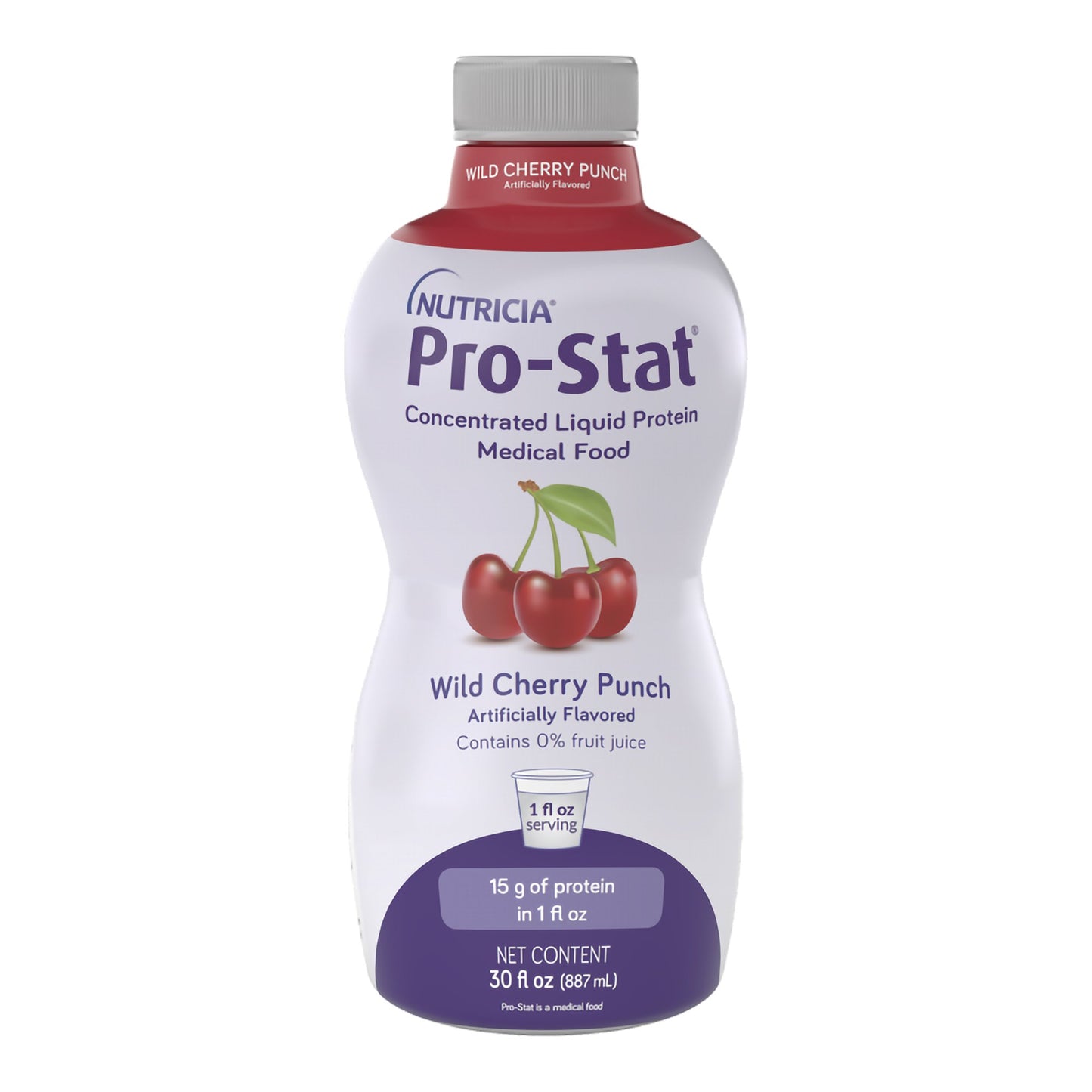Oral Supplement Pro-Stat® Wild Cherry Punch Flavor Liquid 30 oz. Bottle - 78344