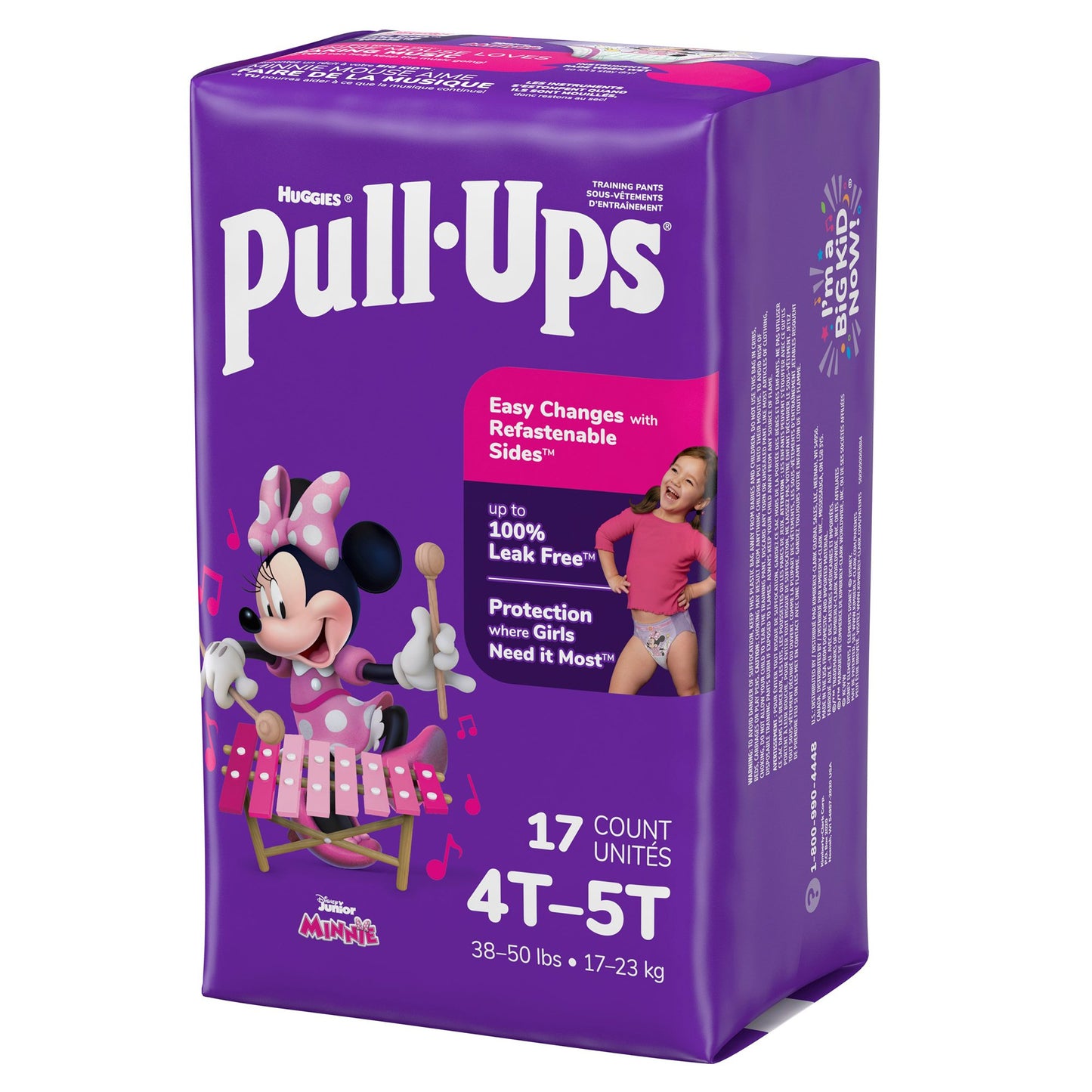 Pull-Ups® Learning Designs® for Girls Training Pants, 4T to 5T 51357