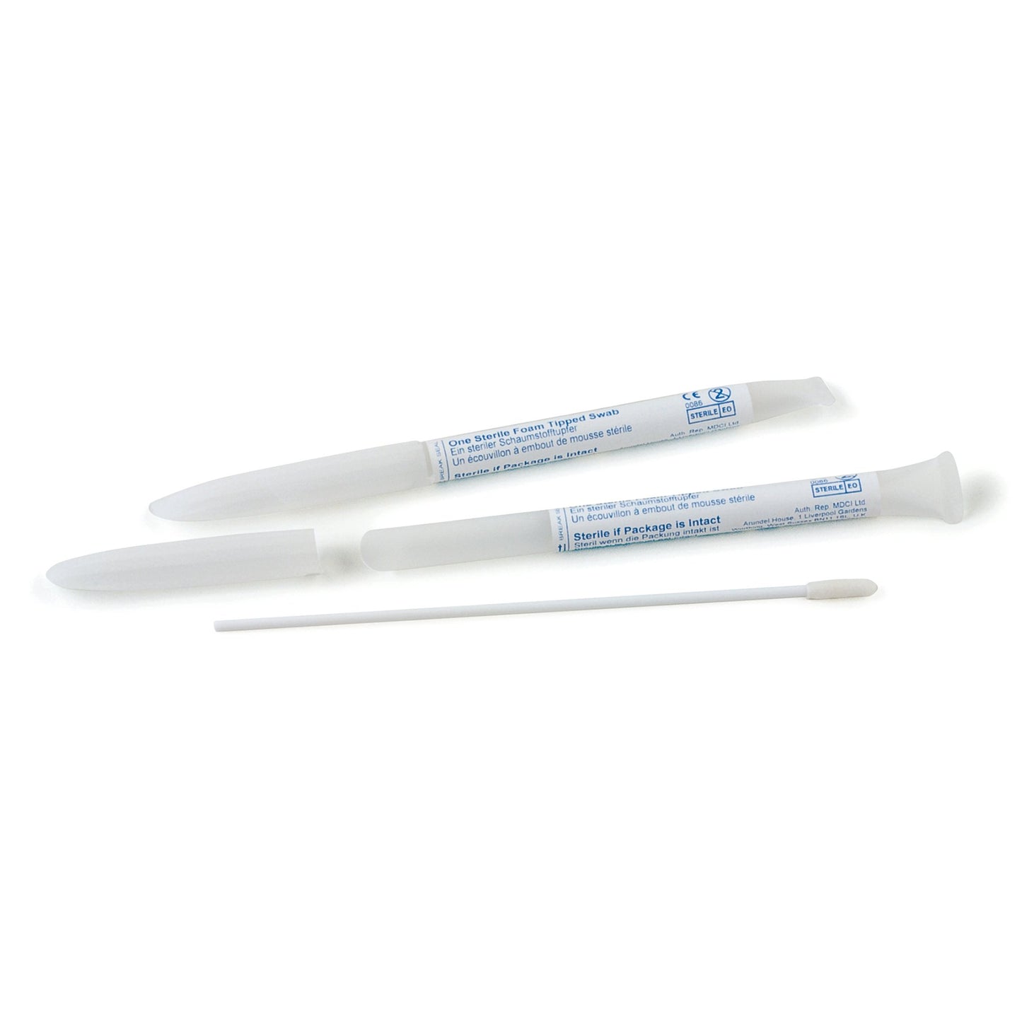 Quidel QuickVue Influenza Nasal Swab Transport Tube 20171, Pack of 25