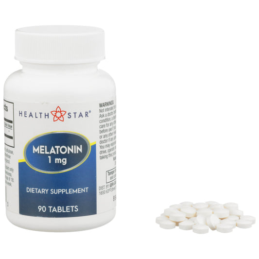 Geri-Care Health*Star Melatonin Natural Sleep Aid 884-09-HST, Case of 12