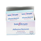 Safe N Simple Adhesive Remover, 2 x 2 Inch Wipe SNS00650