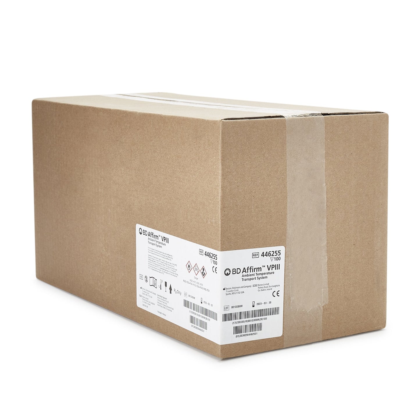 BD Affirm™ VPIII Ambient Temperature Transport System 446255