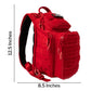 My Medic Recon First Aid Kit Backpack with Emergency Medical Supplies - Red MM-KIT-U-LG-RED-STN