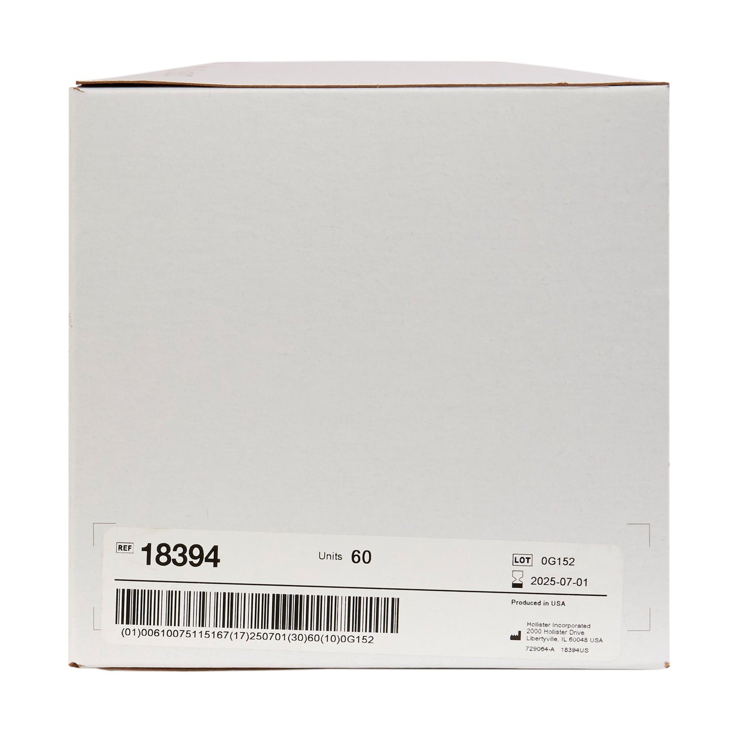 New Image™ 18394 Two-Piece Beige Ostomy Pouch, Pre-cut to Fit 70 mm Stomas, Blue 18394