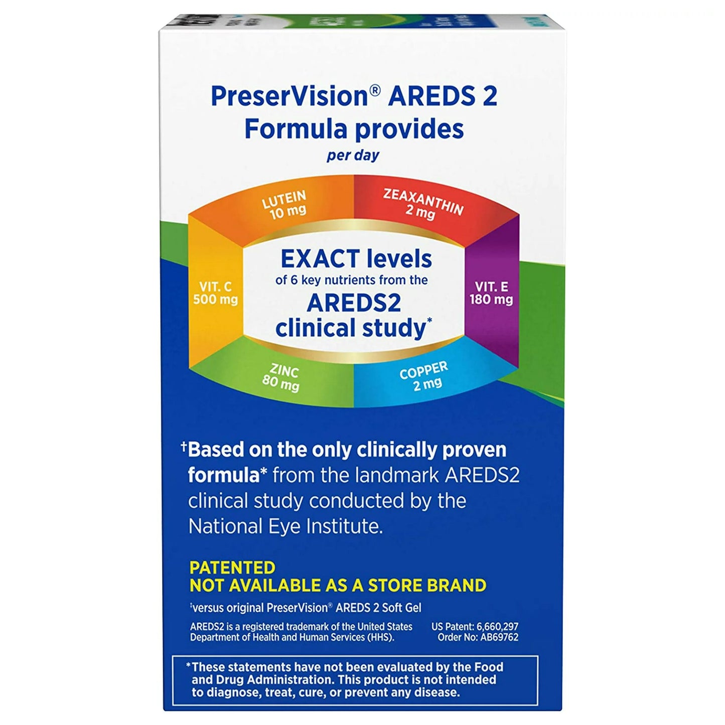 PreserVision® Areds 2 Ascorbic Acid / Vitamin E Eye Supplement 24208069762