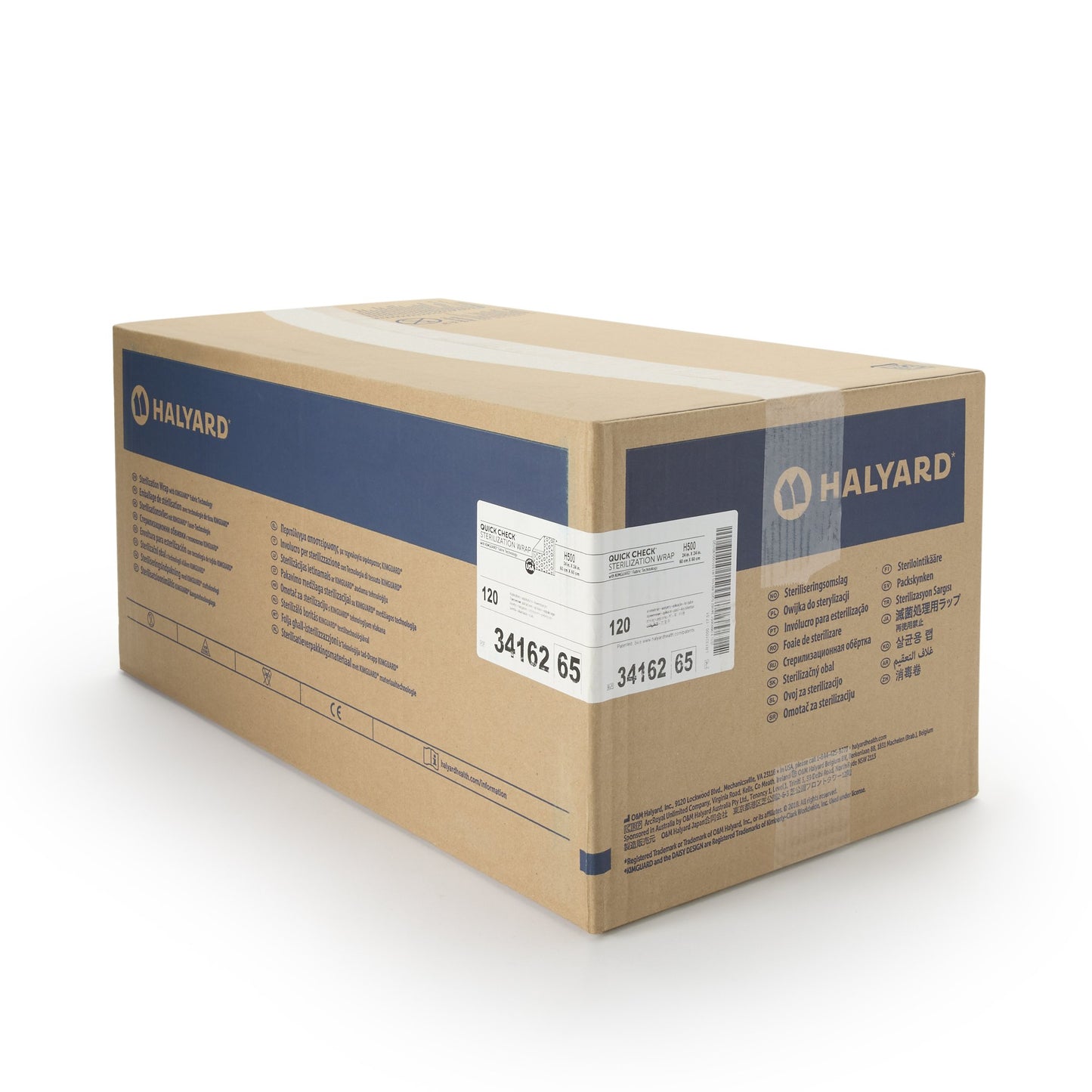 Quick Check H500 Sterilization Wrap, 24 x 24 Inch 34162