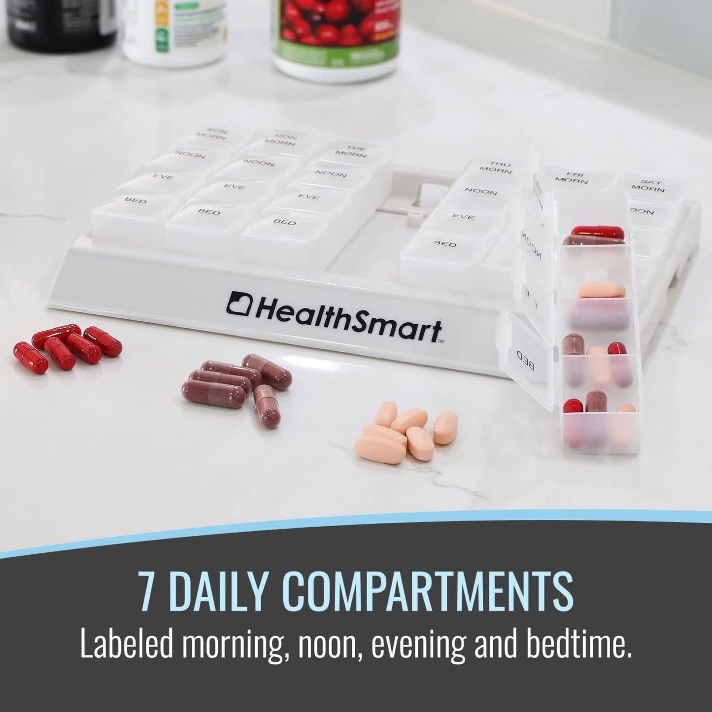 HealthSmart® 7-Day Pill Organizer 640-8223-0000