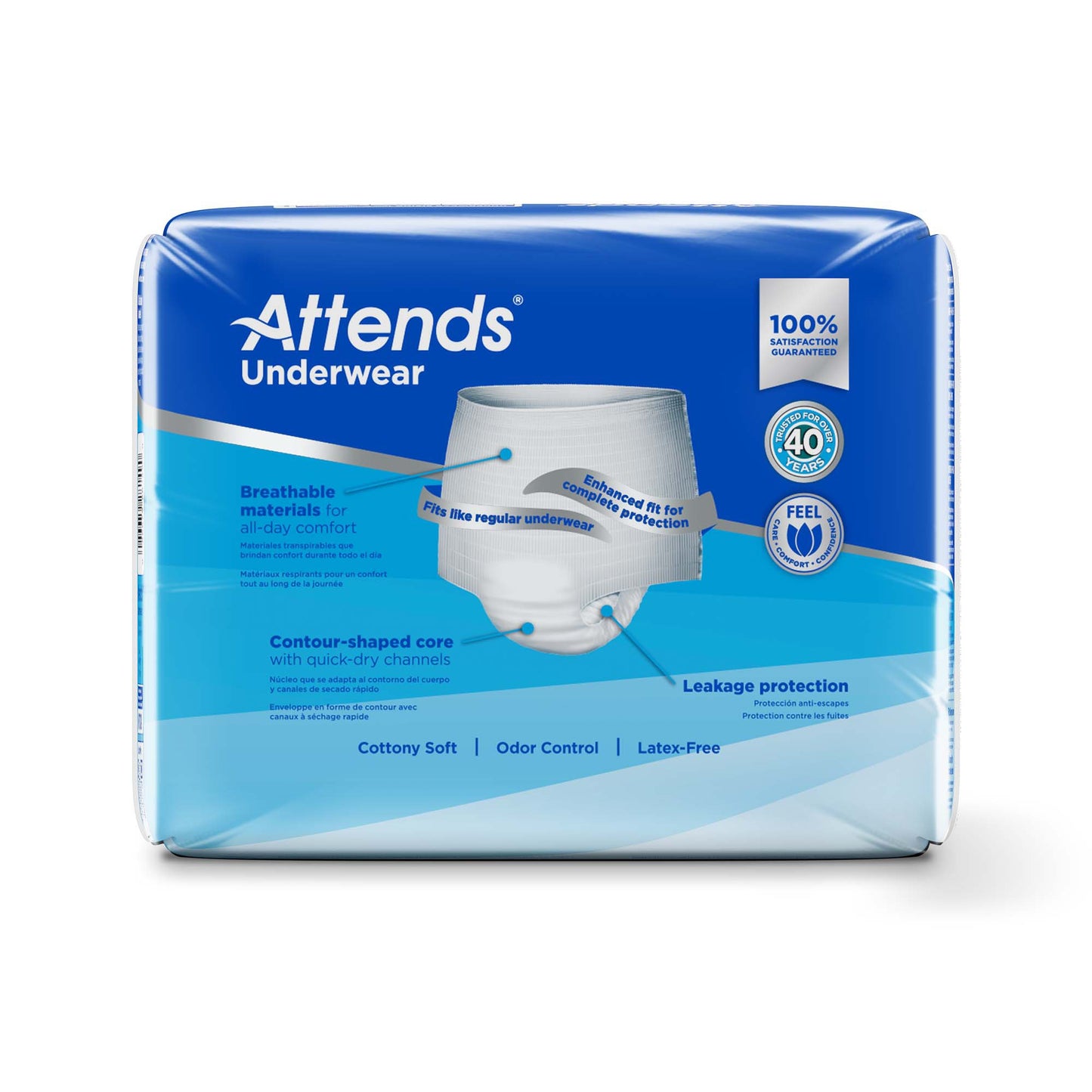 Attends® Extra Absorbency Underwear, Large AP0730