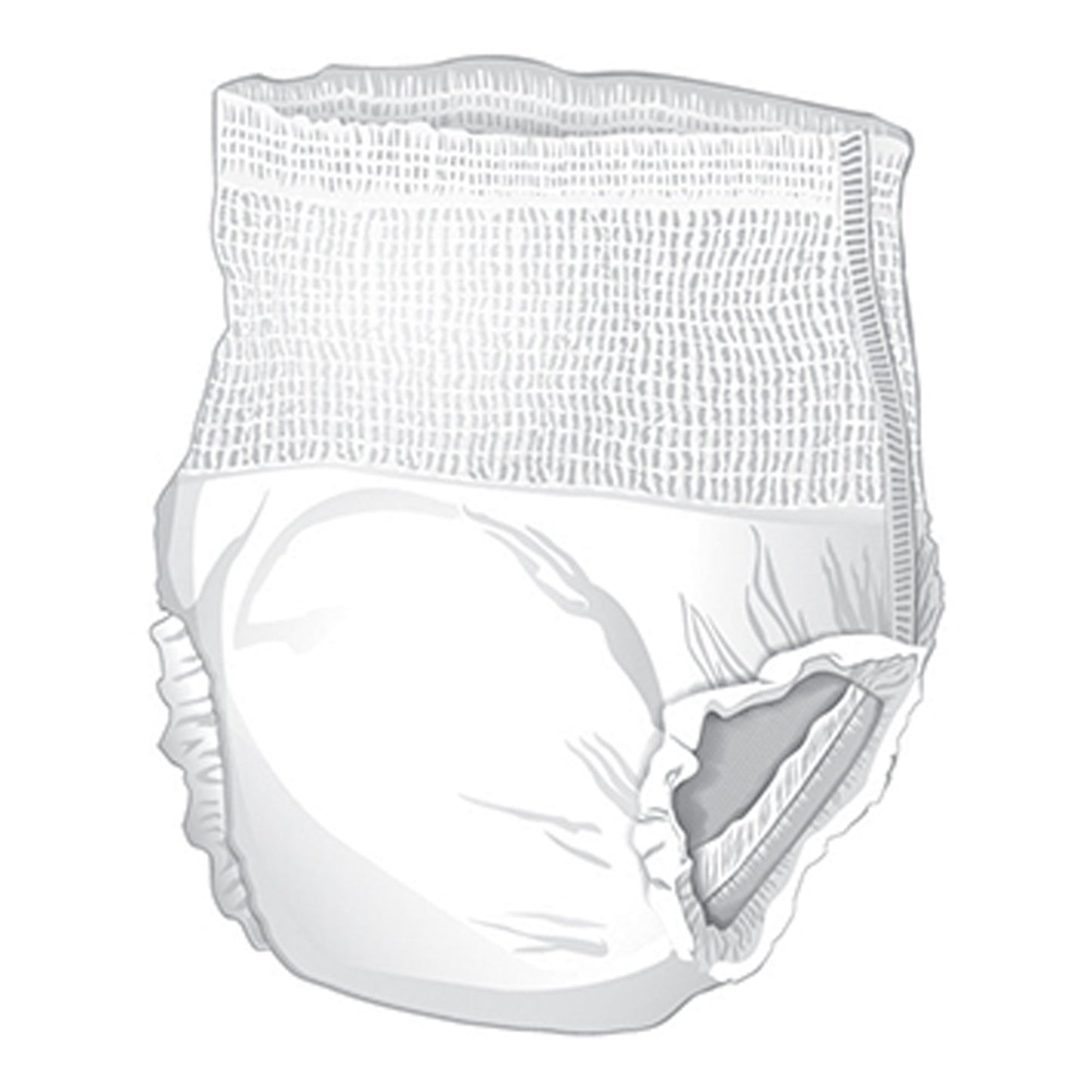 McKesson Ultra Heavy Absorbent Underwear, Medium UWBMD
