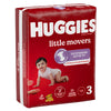 Unisex Baby Diaper Huggies® Little Movers Size 3 Disposable Moderate Absorbency - 49678