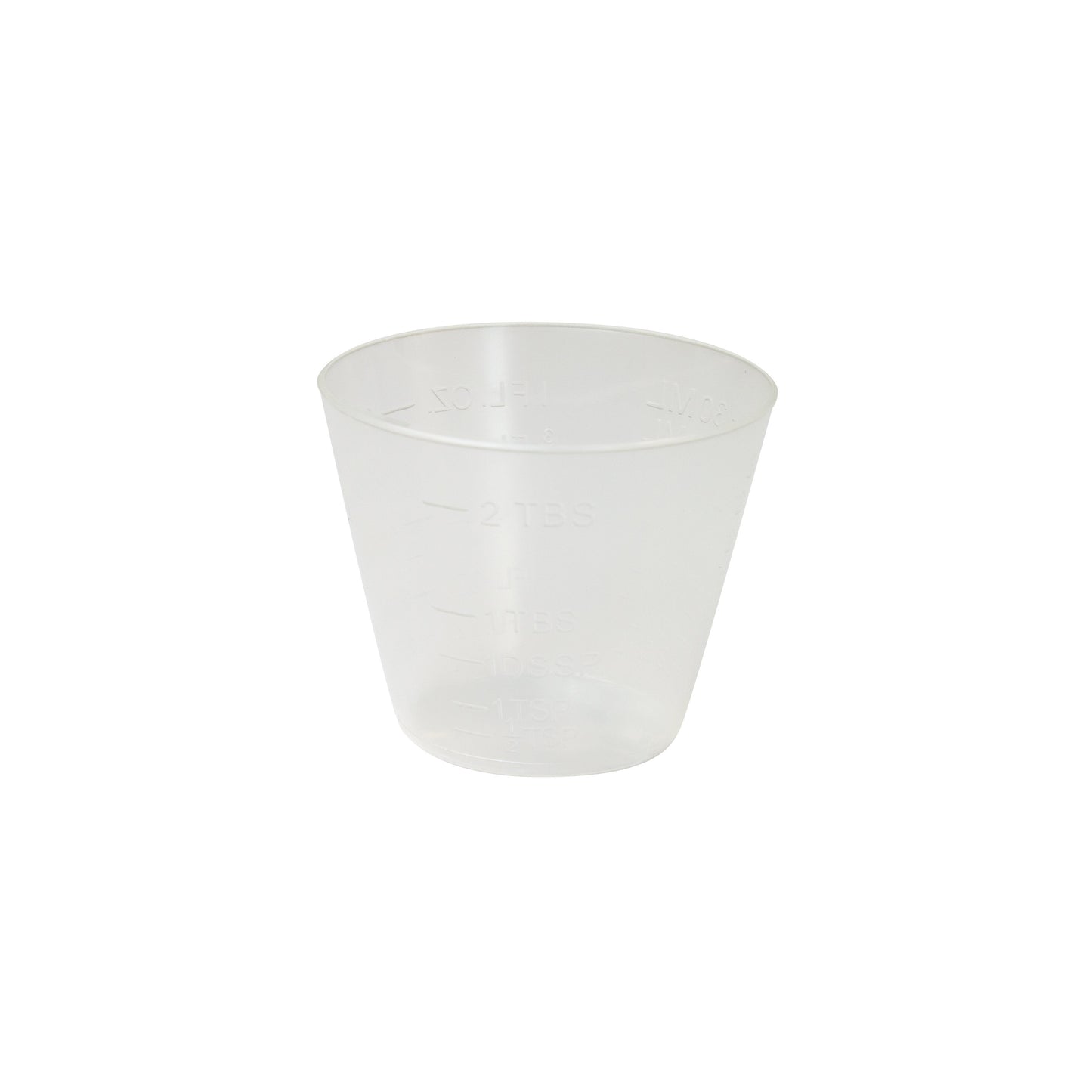 Medicine Cup Dynarex® 1 oz. Clear Plastic Disposable NonSterile - 4252