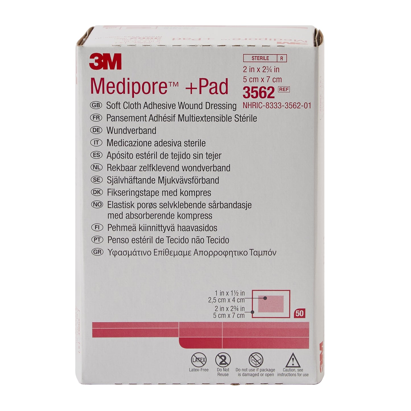 Medical Tape Dynarex® White 1 Inch X 10 Yard Cloth NonSterile - 3562