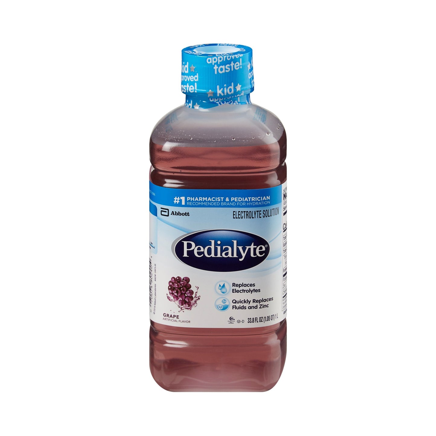 Pedialyte® Grape Electrolyte Solution, 1 Liter Bottle 00240