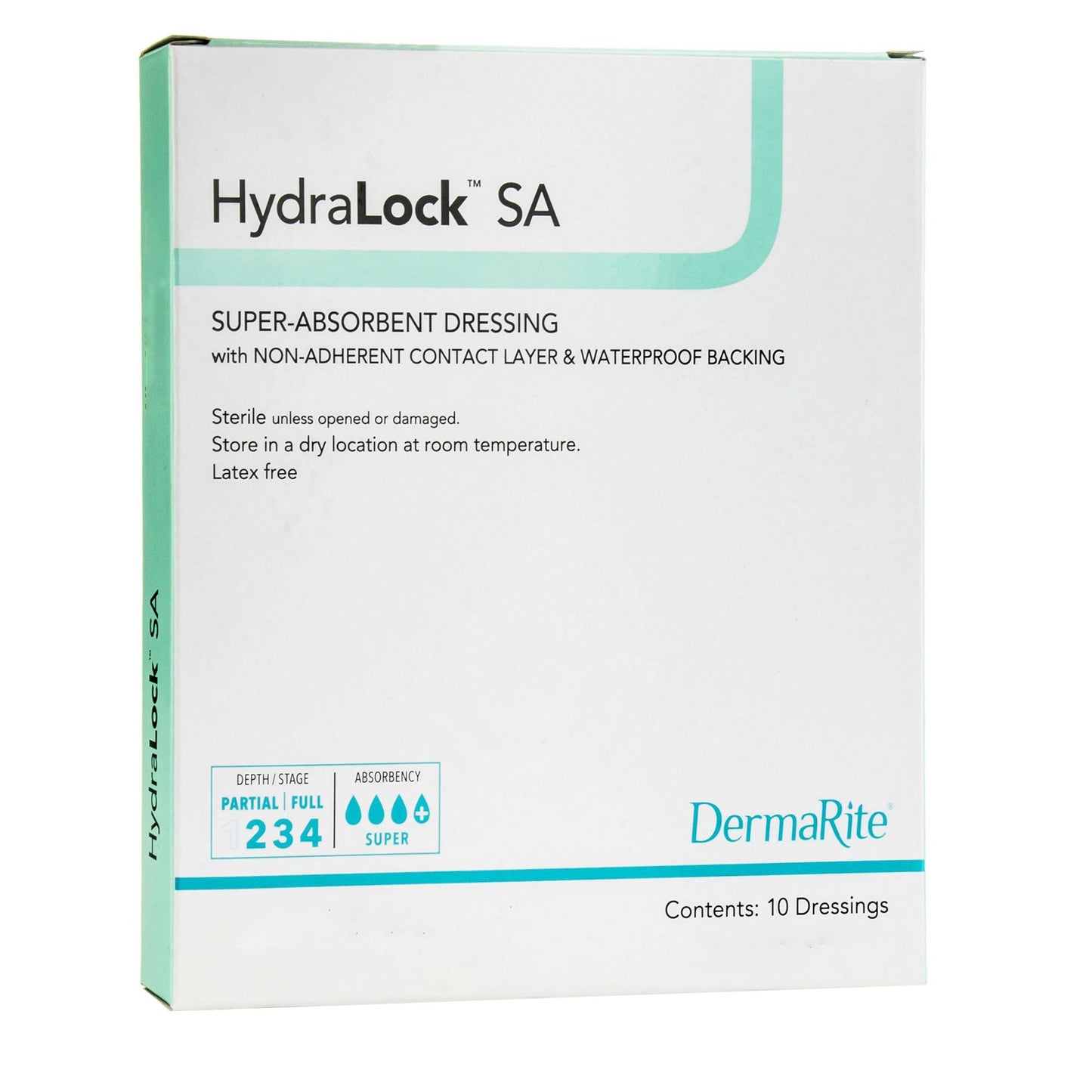 HydraLock™ Super Absorbent Dressing, 3 x 3 Inch 60330