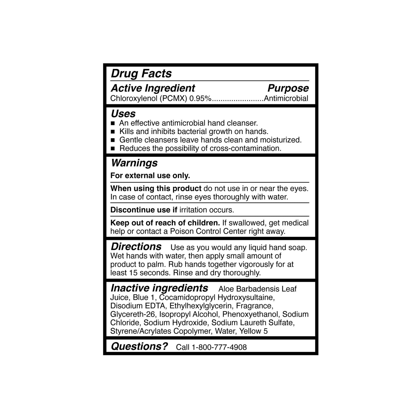 McKesson Antimicrobial Lotion Soap, Herbal Scent, With Aloe, 1,000 mL Refill Bag 53-28086-1000