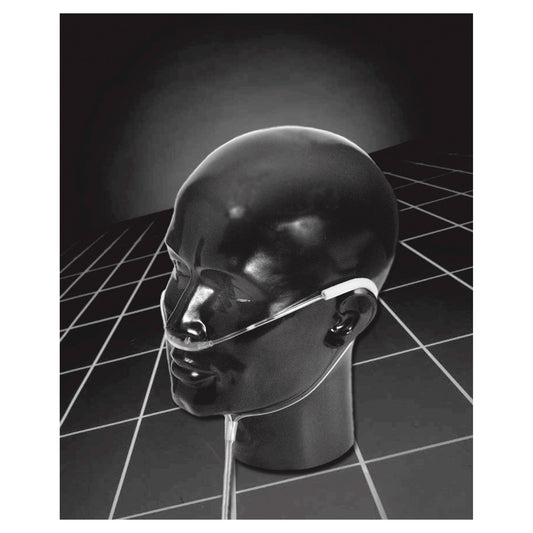 Nasal Cannula with Ear Cushions Salter-Style® TLCannula™ Adult Curved Prong / NonFlared Tip 25 Foot O2 Line - 1600TLC-25-25