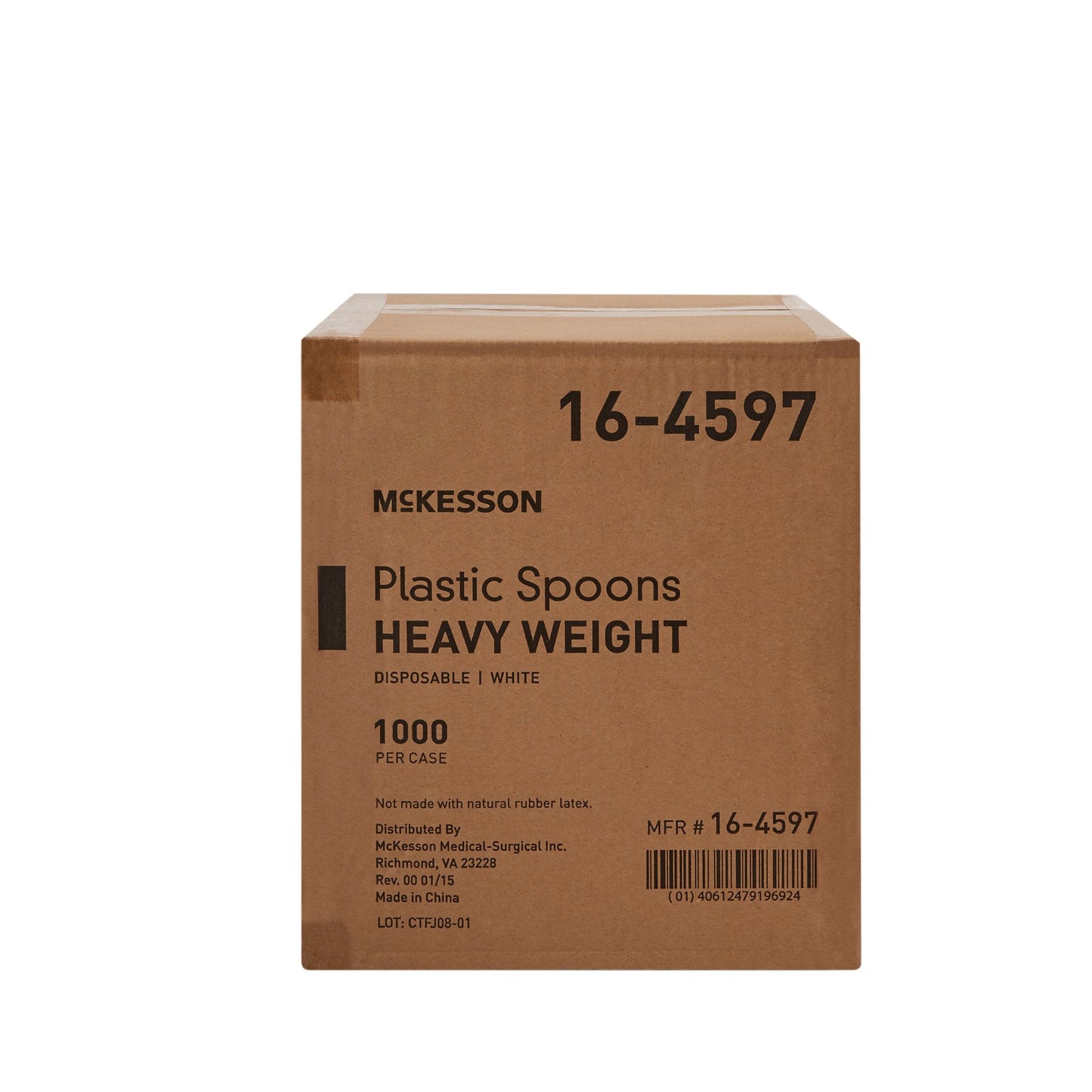 McKesson Polypropylene Spoon, White 16-4597