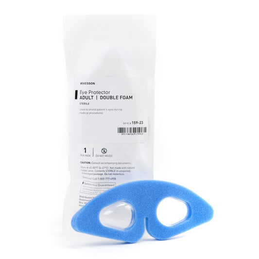 McKesson Double Foam Eye Protector, 2.875 x 8.125 Inch 159-23