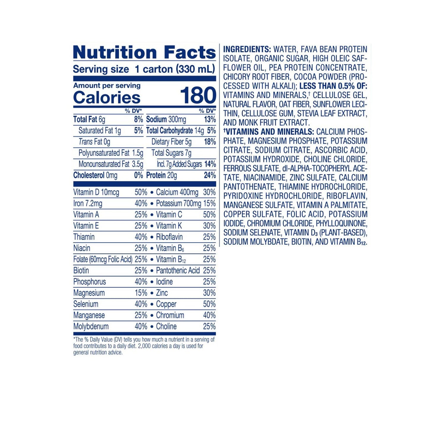 Oral Supplement Ensure® Plant Based Protein Nutrition Shake Chocolate Flavor Liquid 11 oz. Carton - 67453